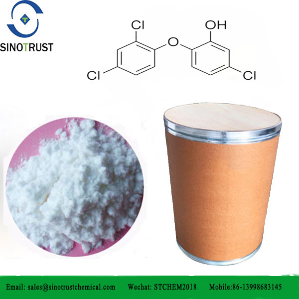 Triclosan used for daily chemicals raw materials for detergent powder 